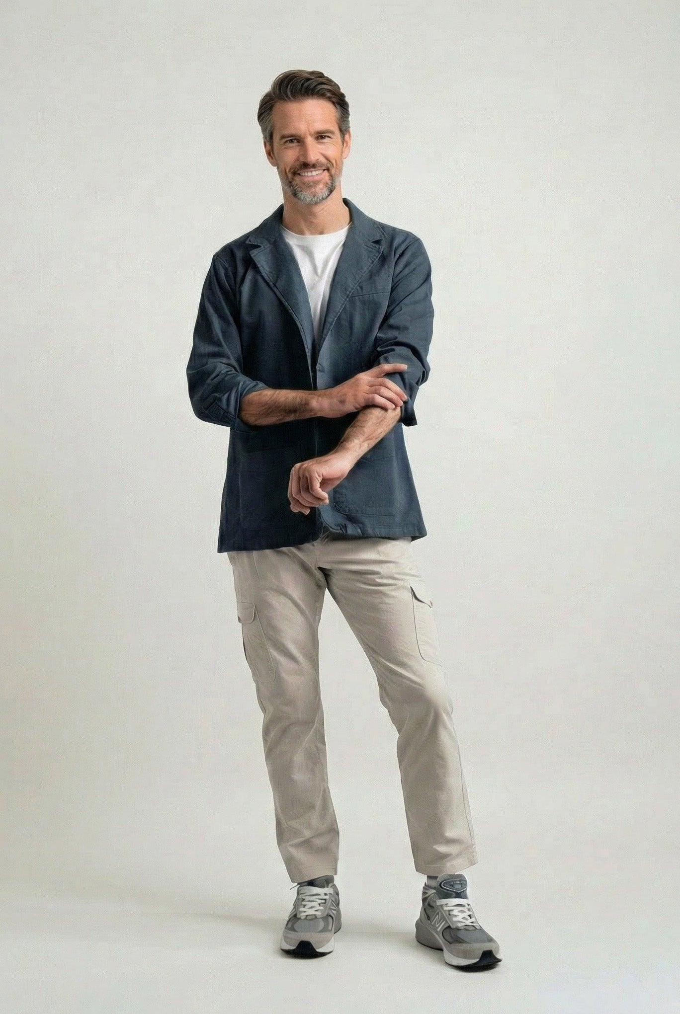 Americana Dalton Azul Petróleo - Sohhan