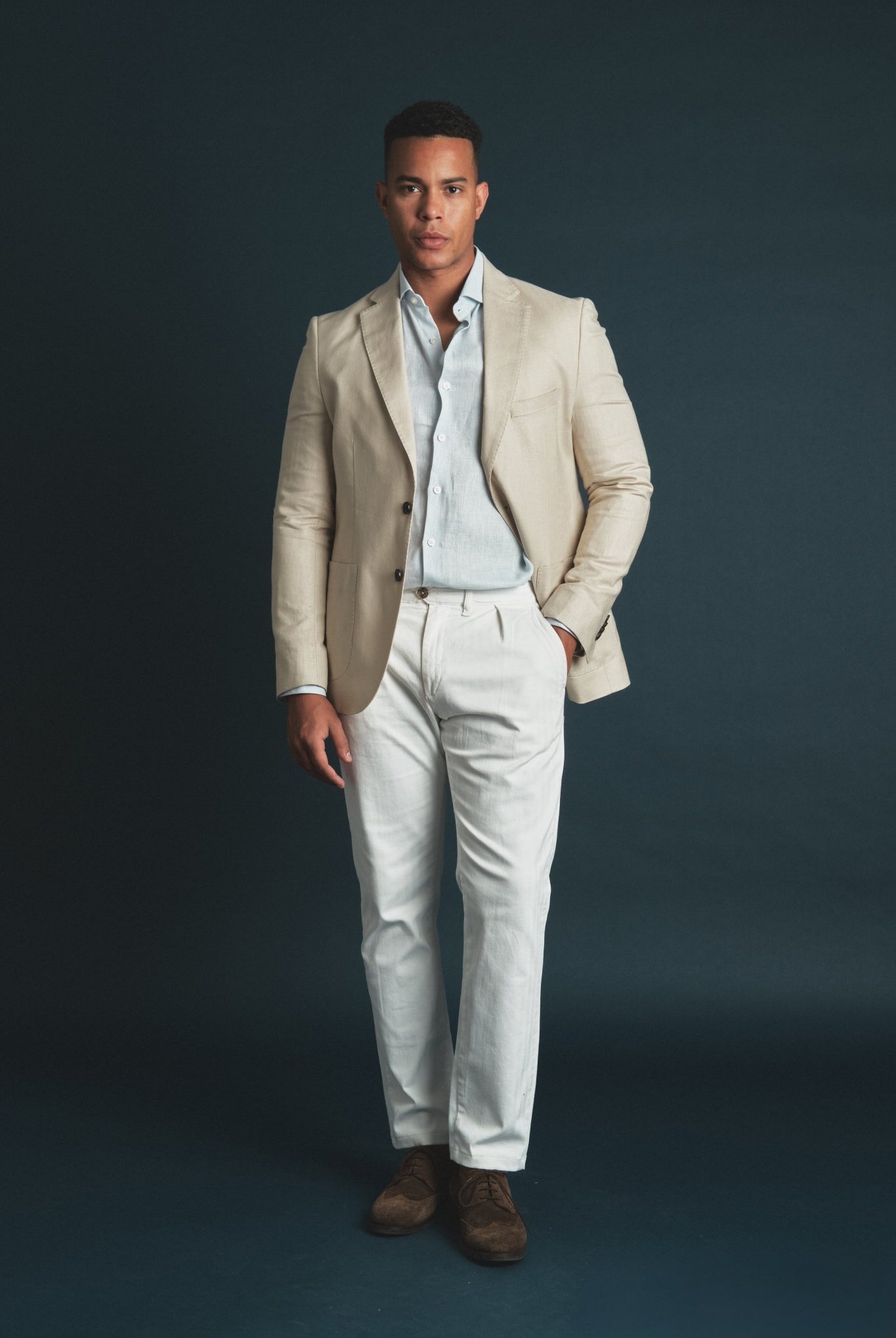 Arthur Beige Blazer Hustle Heritage - Sohhan