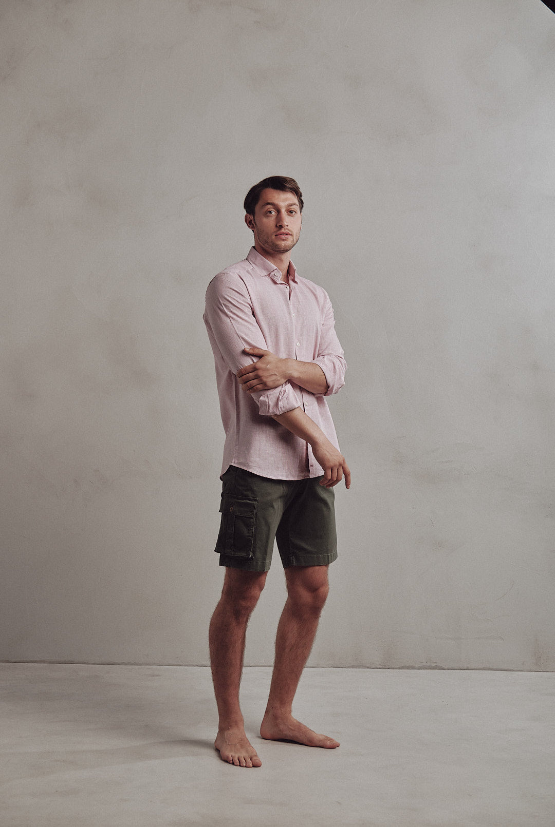 Bermuda Cargo Freddo Verde Khaki - Sohhan