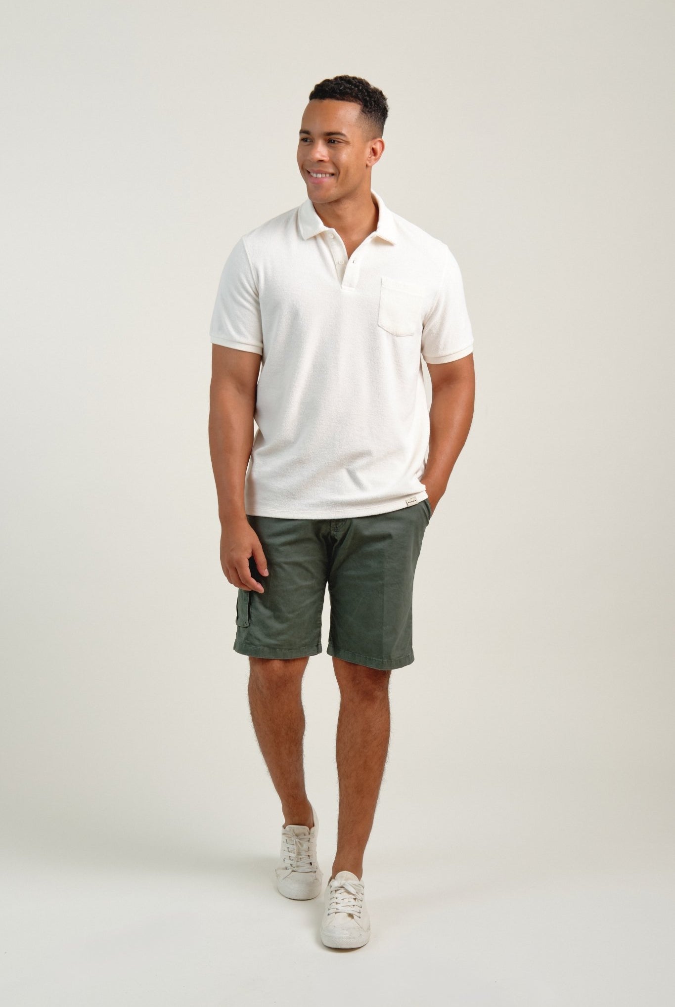 Bermuda Cargo Sail Verde Khaki - Sohhan