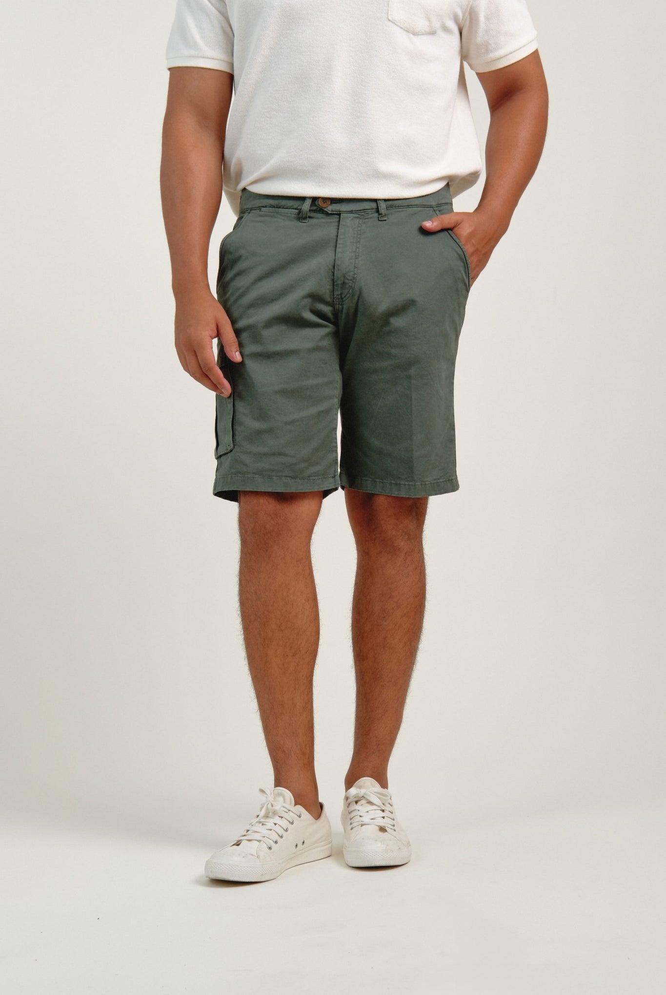 Bermuda Cargo Sail Verde Khaki - Sohhan