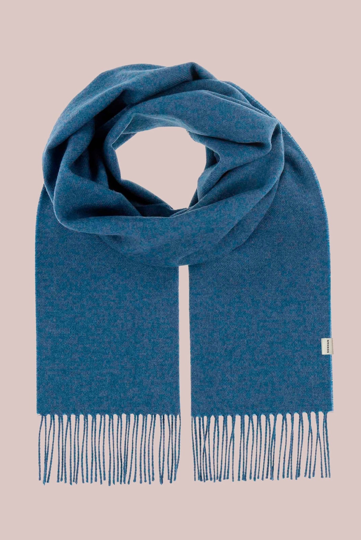Bufanda Pure Wool Celeste - Sohhan