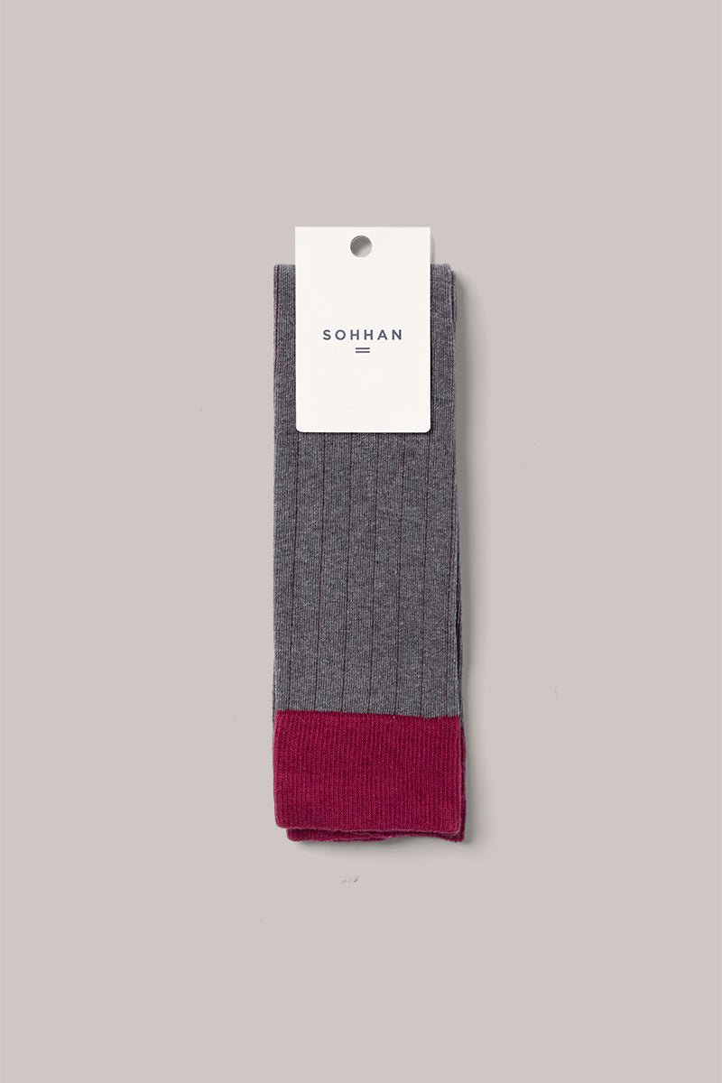 Calcetín Ralph Gris Terracota - Sohhan