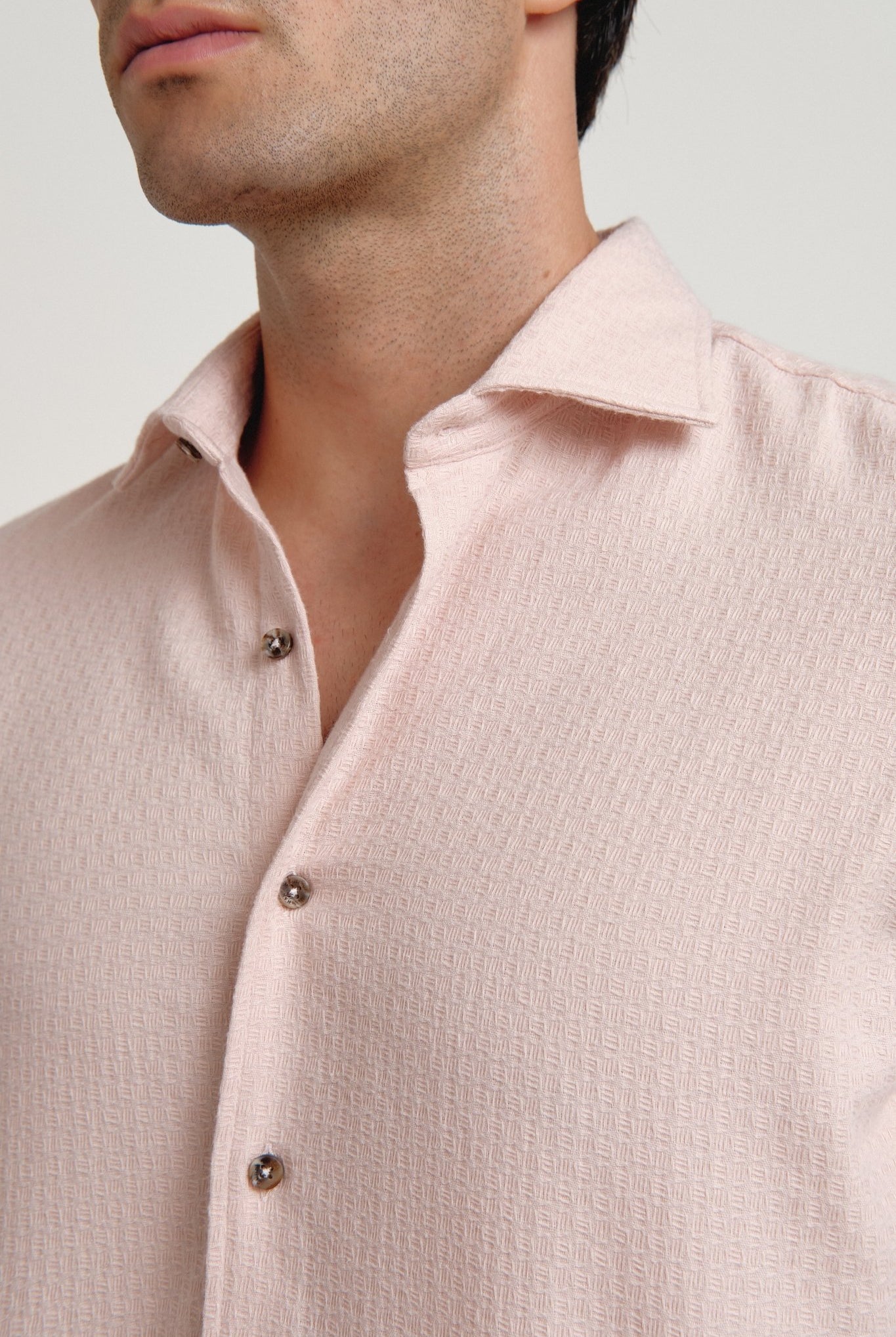 Camisa Estructura Arppi Rosa - Sohhan