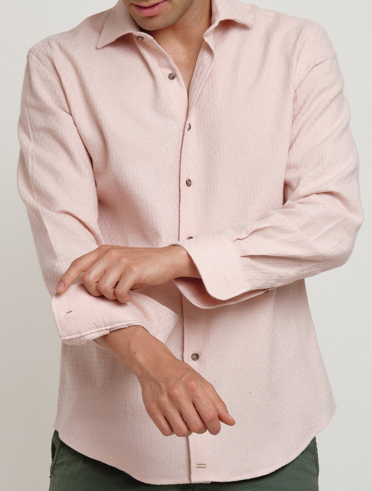 Camisa Estructura Arppi Rosa - Sohhan
