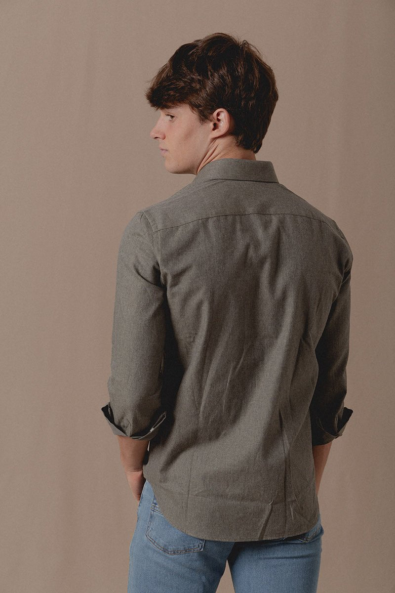 Camisa Franela Verde - Sohhan