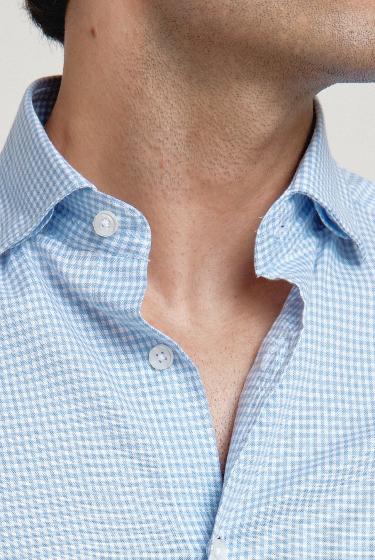 Camisa Hamptons Cuadros Azul - Sohhan