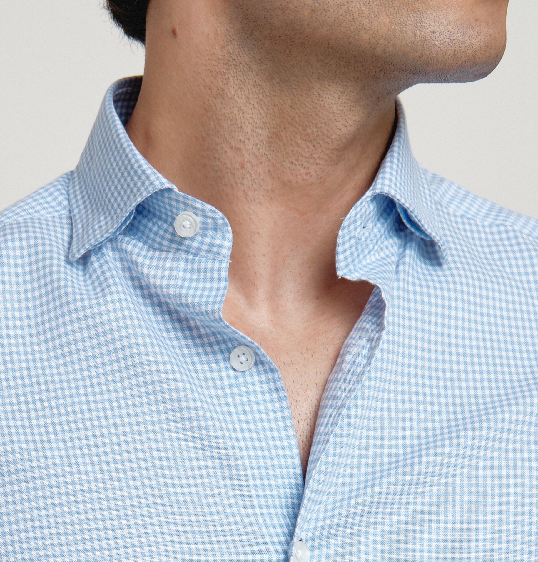Camisa Hamptons Cuadros Azul - Sohhan