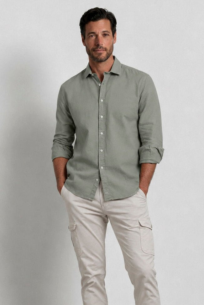 Camisa Holt Colmena Verde Amazonas - Sohhan