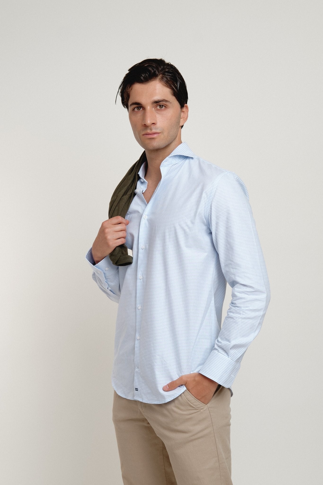 Camisa Lauren Rayas Horizontales - Sohhan