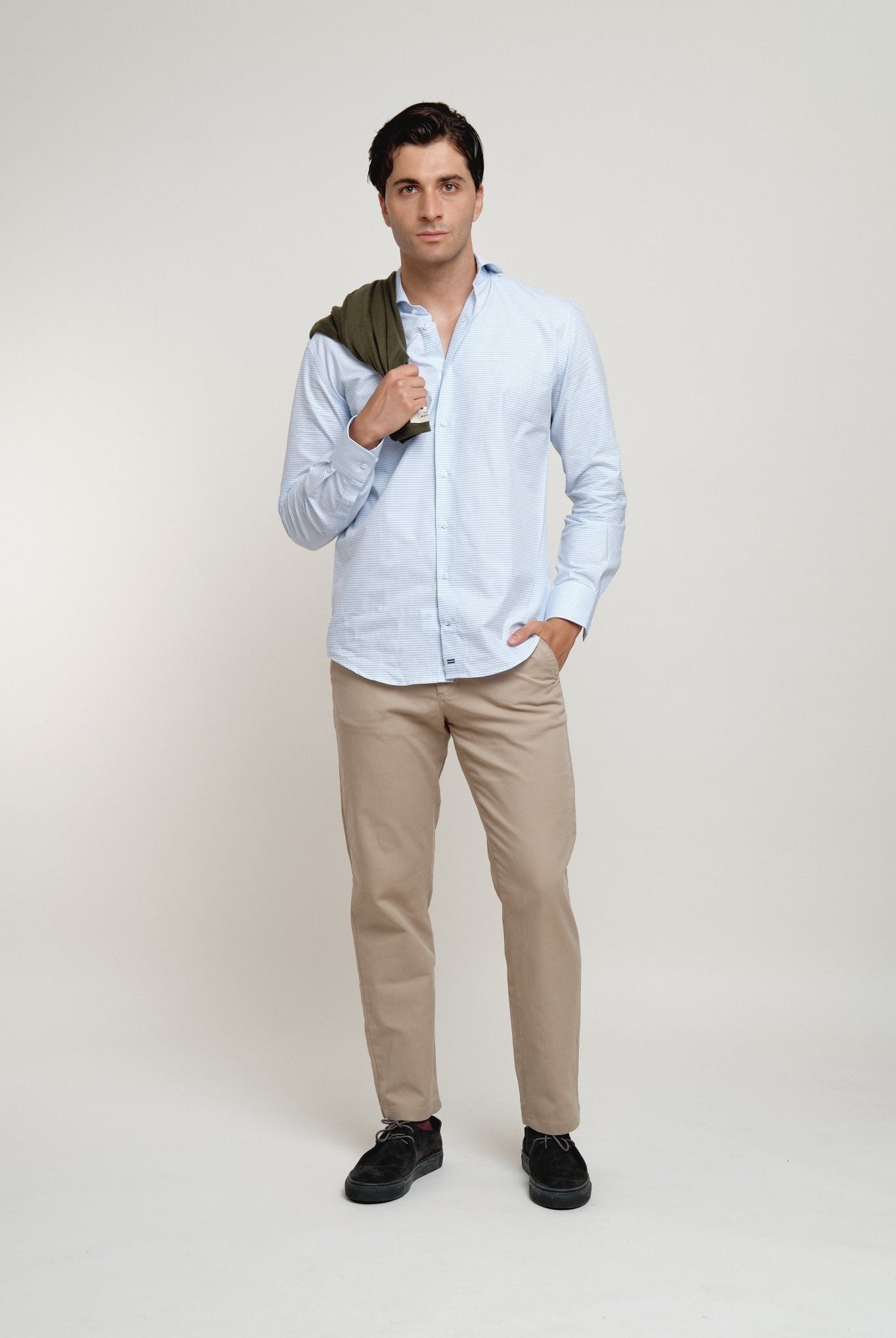 Camisa Lauren Rayas Horizontales - Sohhan