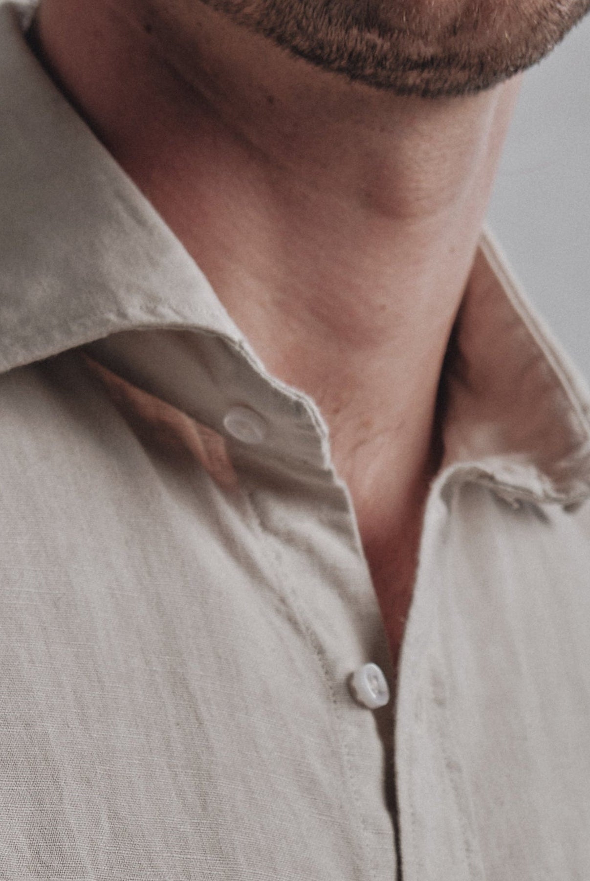 Camisa Lino Ipanema Crudo - Sohhan