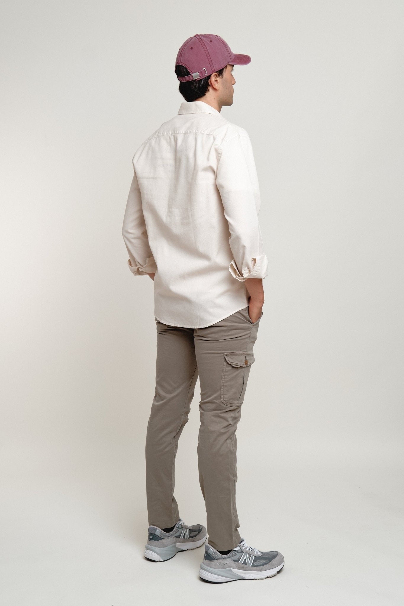 Camisa Nomad Estructura Crudo - Sohhan