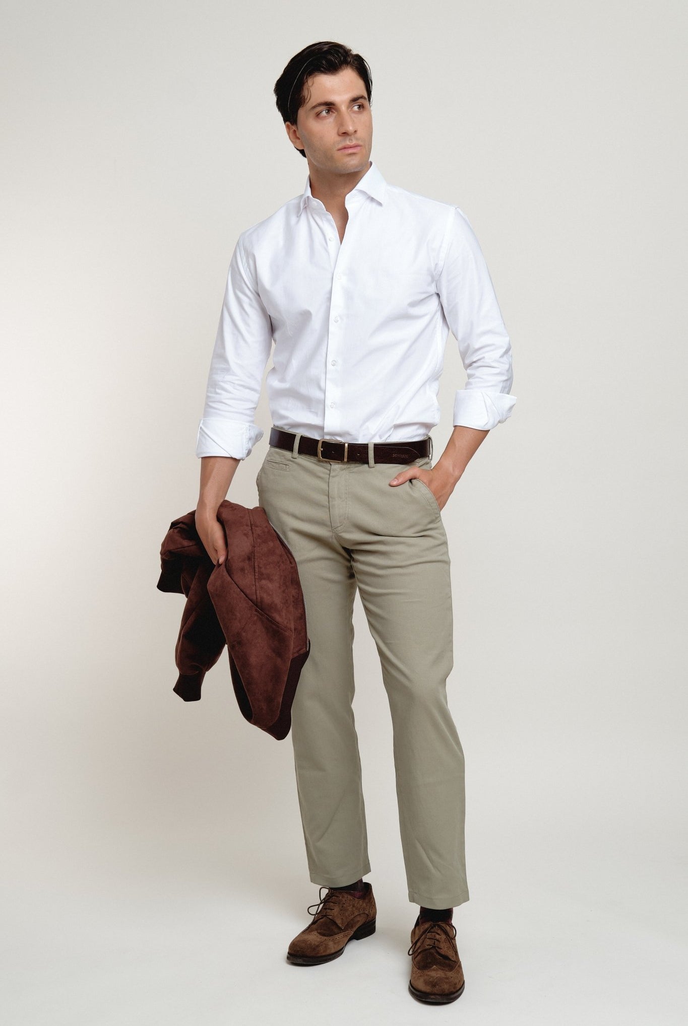 Camisa Oxford Classic Blanca - Sohhan