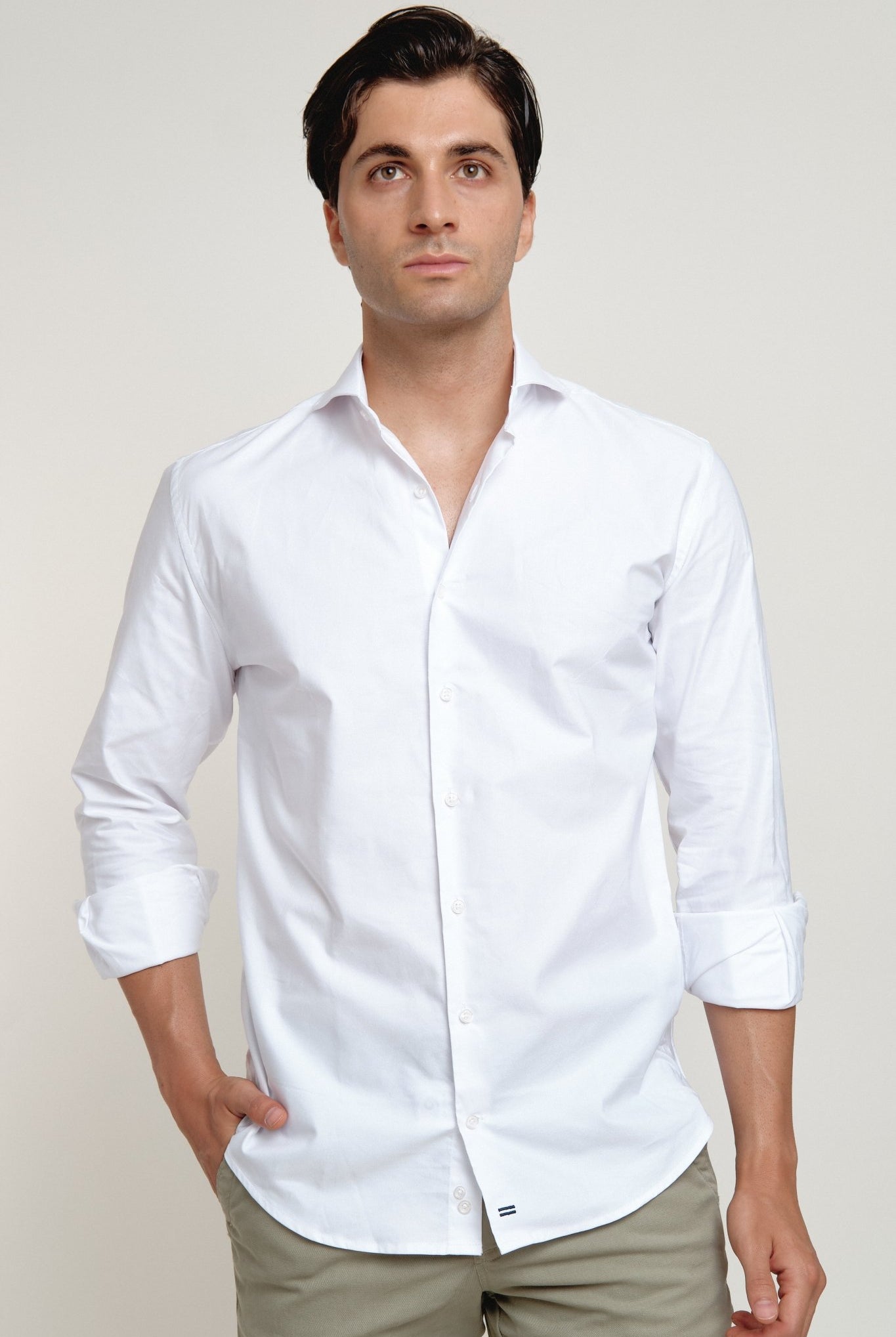 Camisa Oxford Classic Blanca - Sohhan