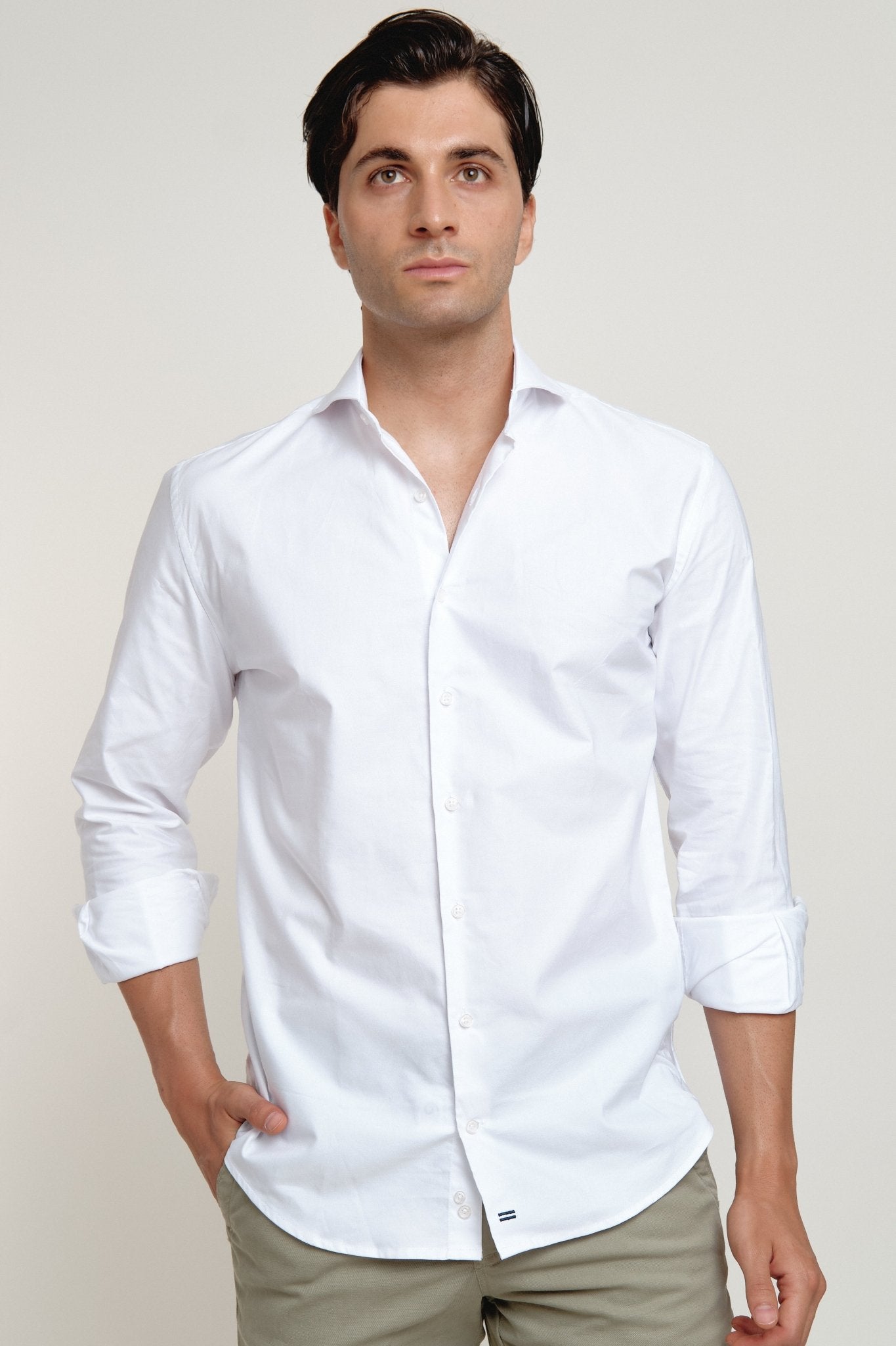 Camisa Oxford Classic Blanca - Sohhan