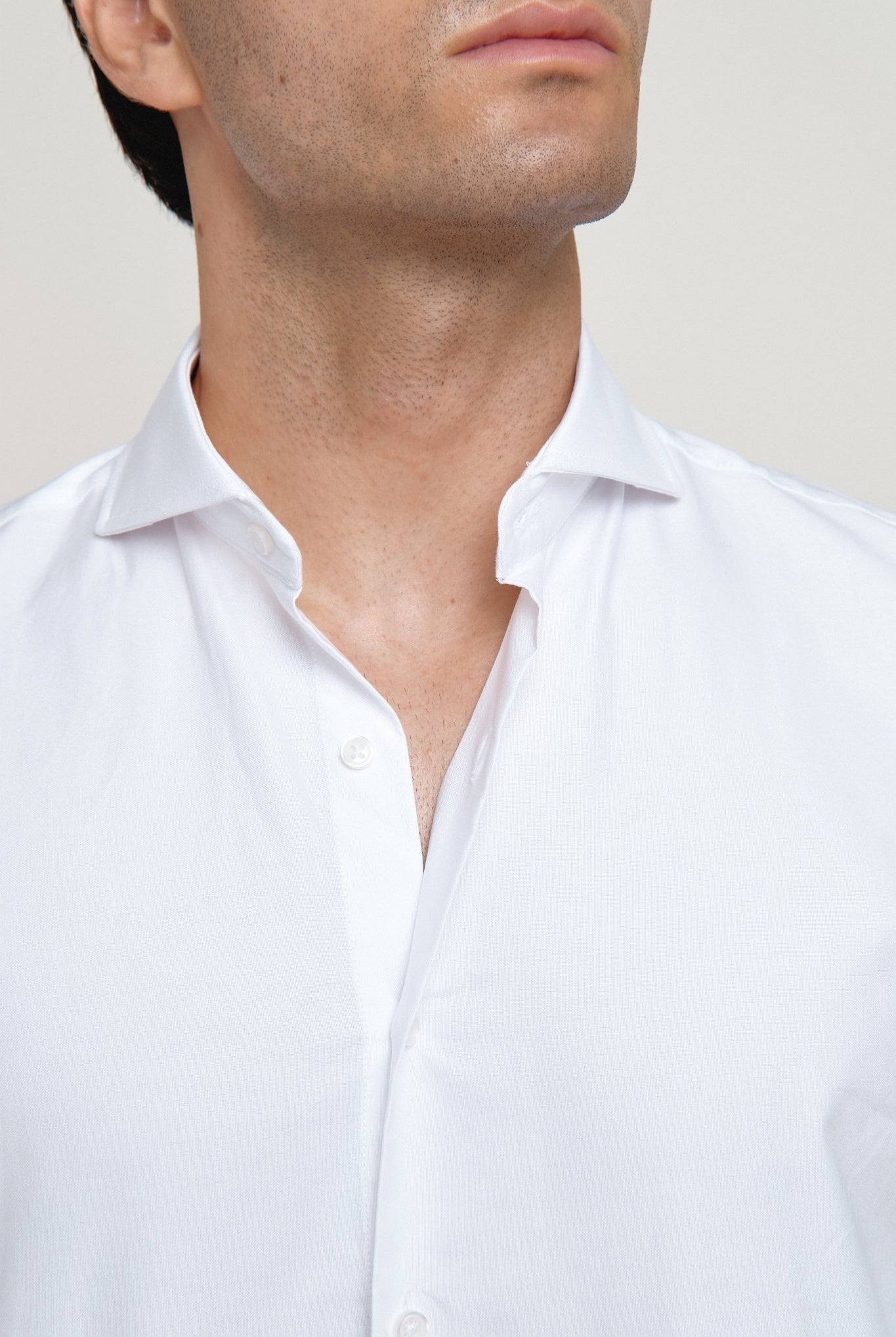 Camisa Oxford Classic Doble Puño Blanco - Sohhan