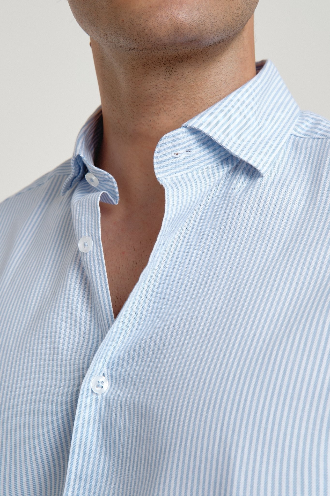 Camisa Oxford Harry Raya Azul - Sohhan