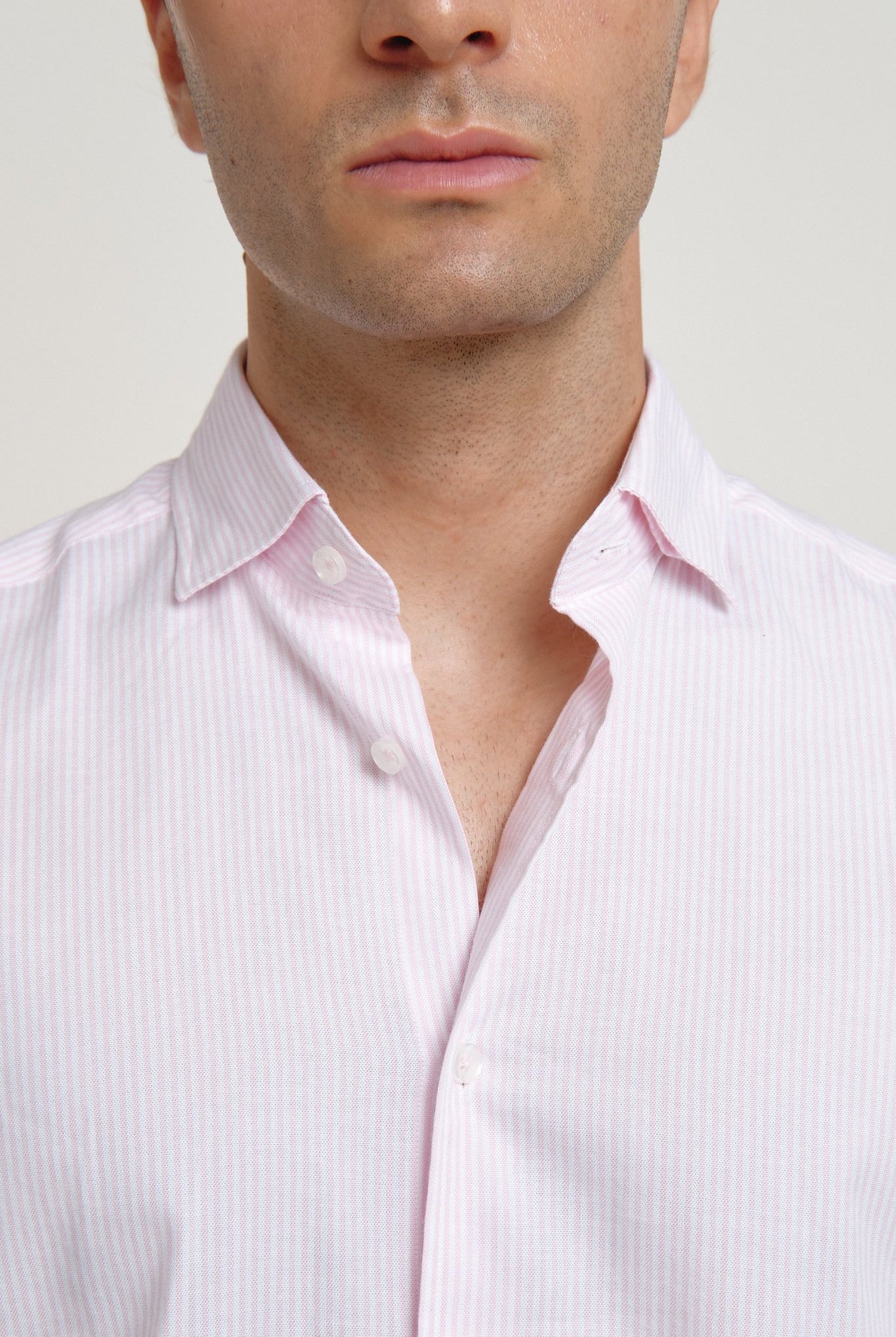 Camisa Oxford Harry Raya Rosa - Sohhan