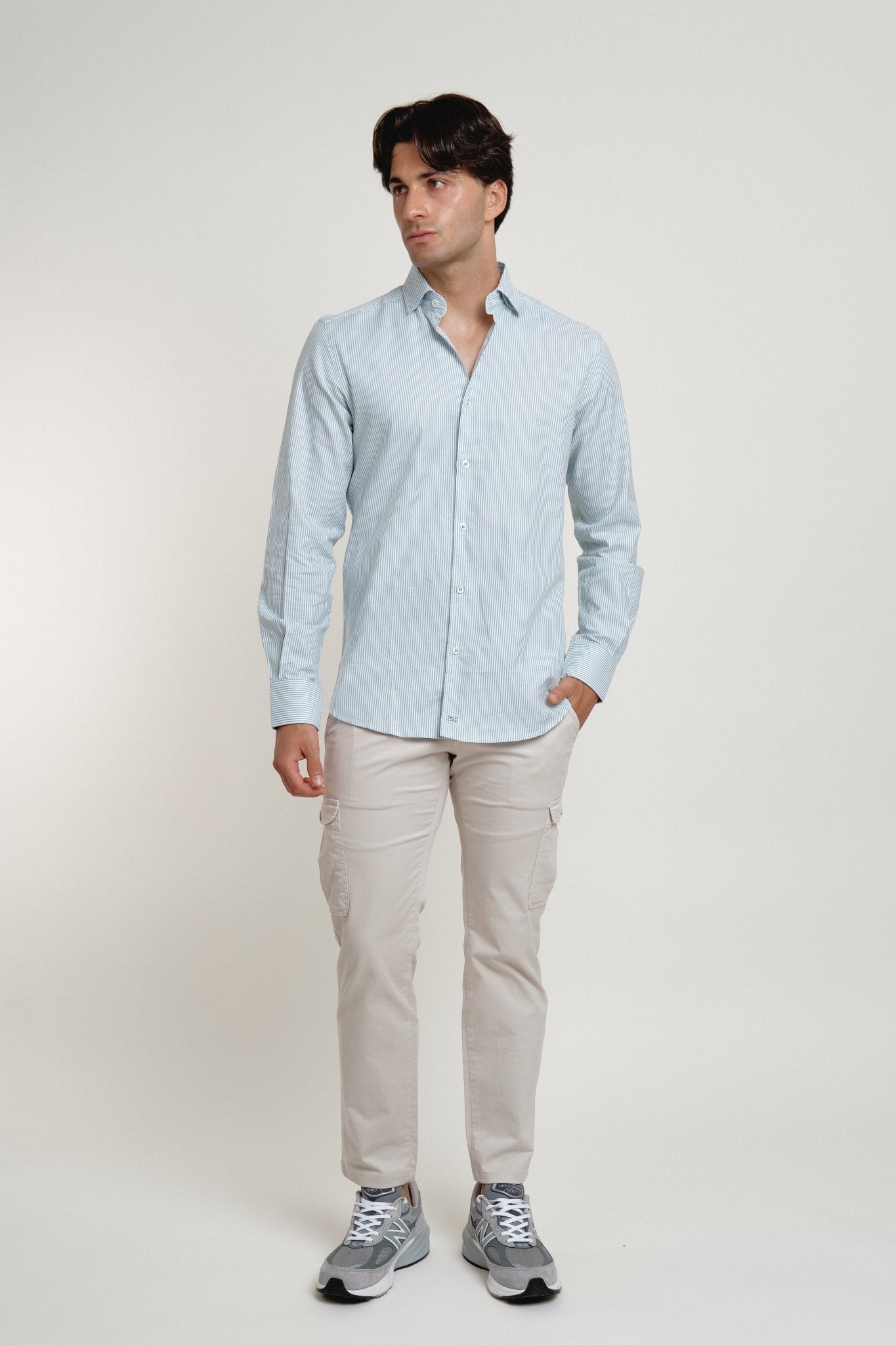 Camisa Oxford Harry Raya Verde - Sohhan