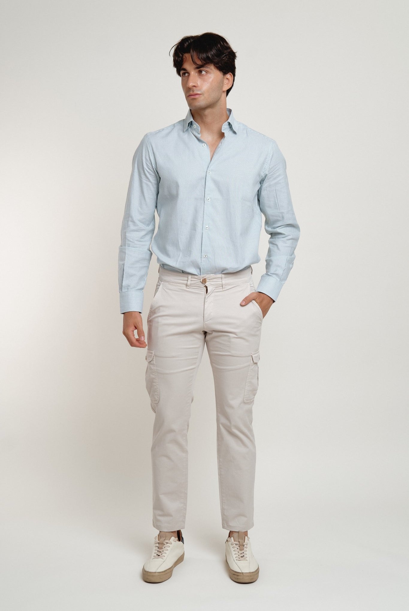 Camisa Oxford Harry Raya Verde - Sohhan