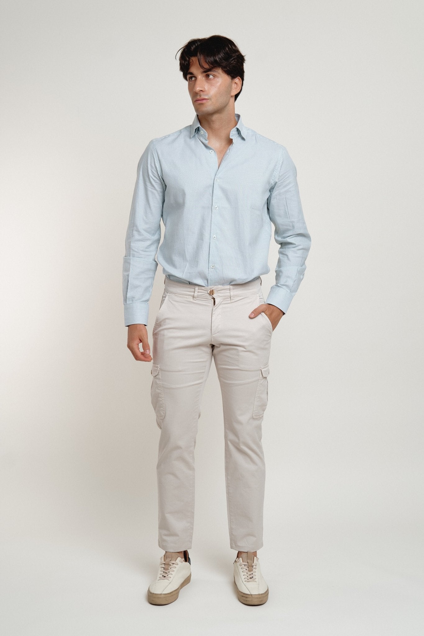 Camisa Oxford Harry Raya Verde - Sohhan