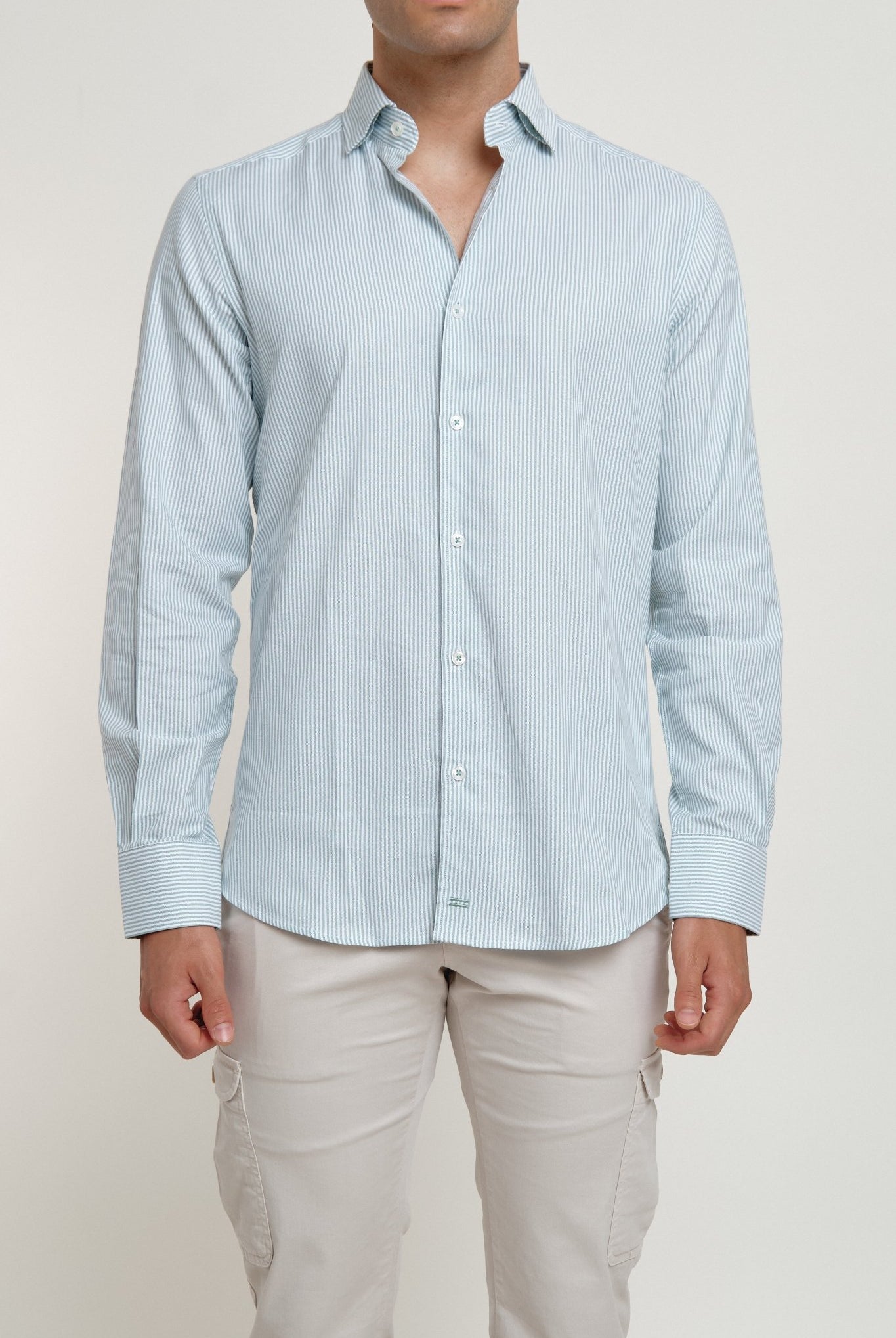 Camisa Oxford Harry Raya Verde - Sohhan