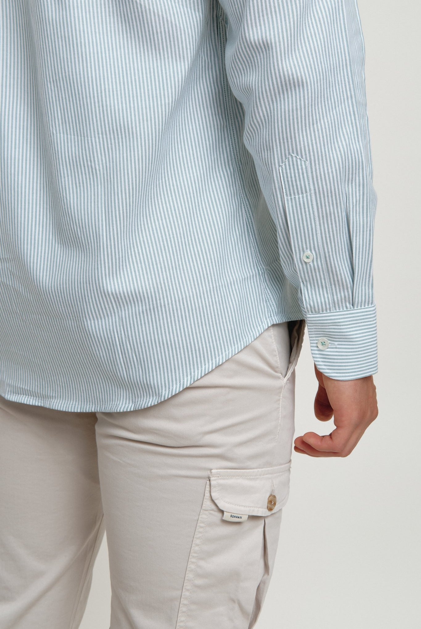 Camisa Oxford Harry Raya Verde - Sohhan