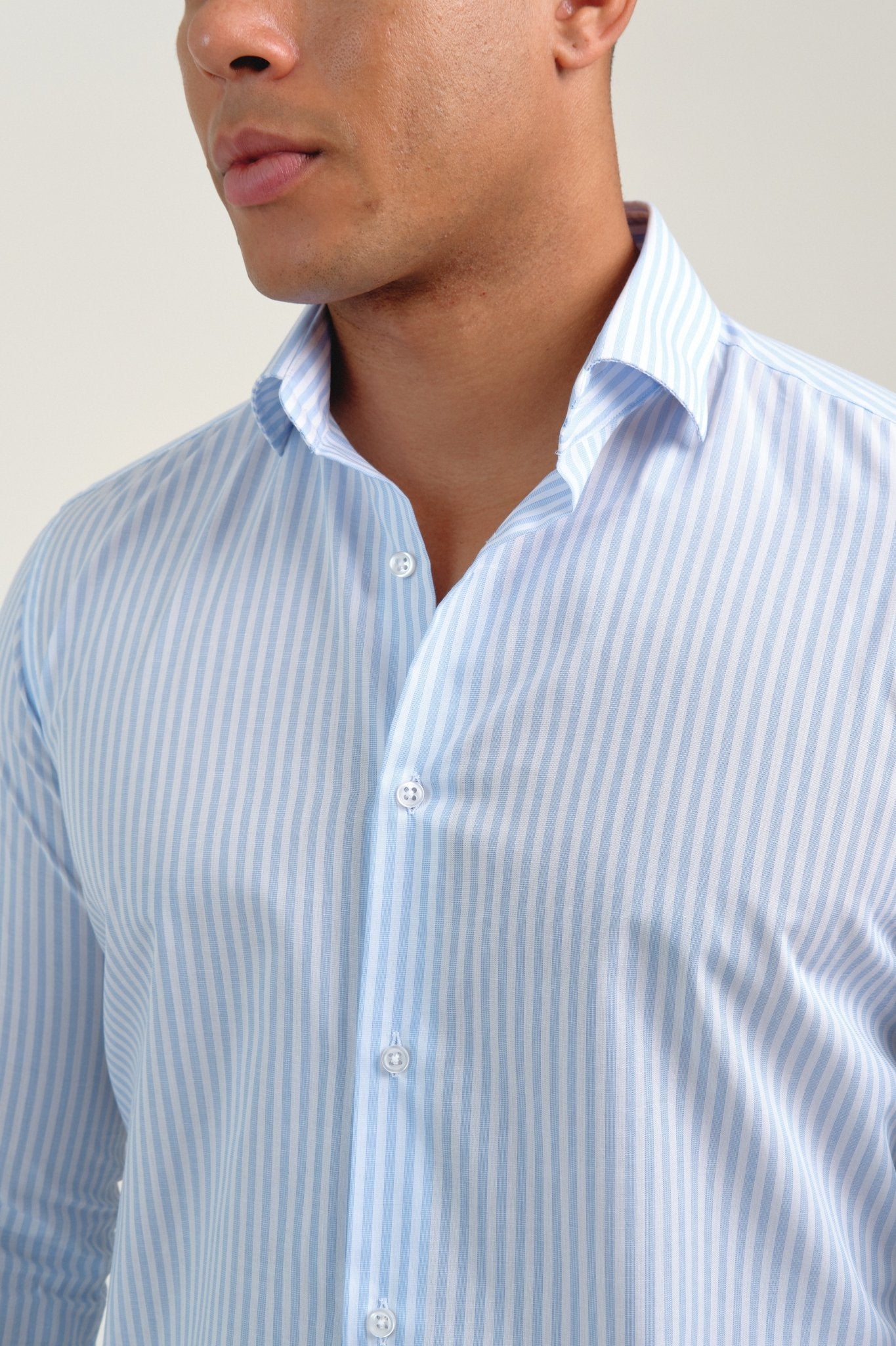 Camisa Oxford Sassari Raya Celeste - Sohhan