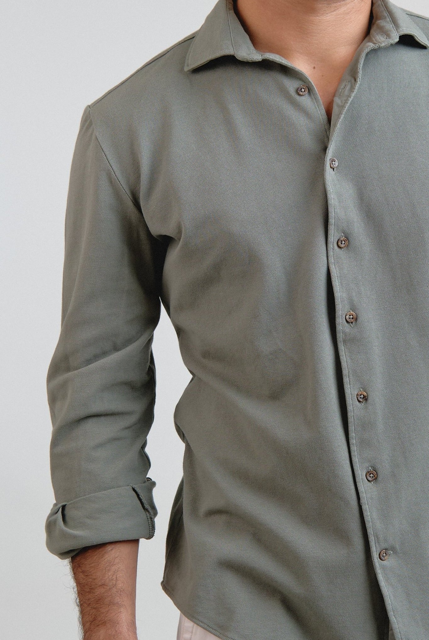 Camisa Piqué Bellandi Verde - Sohhan