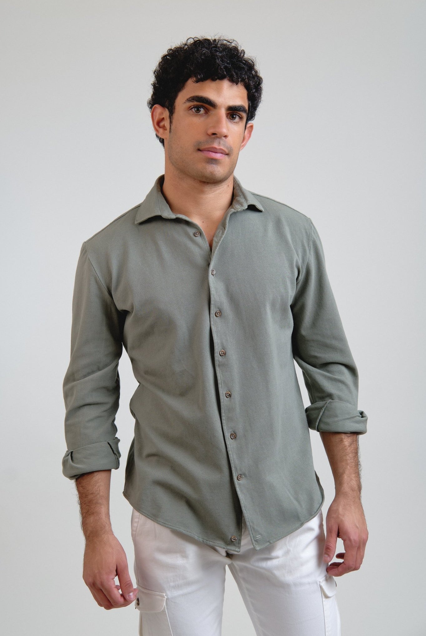 Camisa Piqué Bellandi Verde - Sohhan