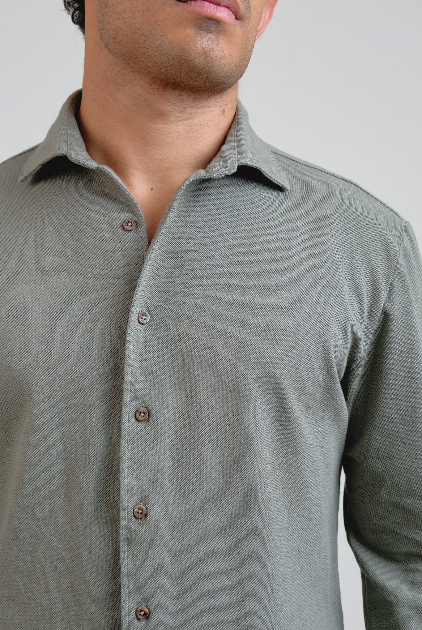 Camisa Piqué Bellandi Verde - Sohhan