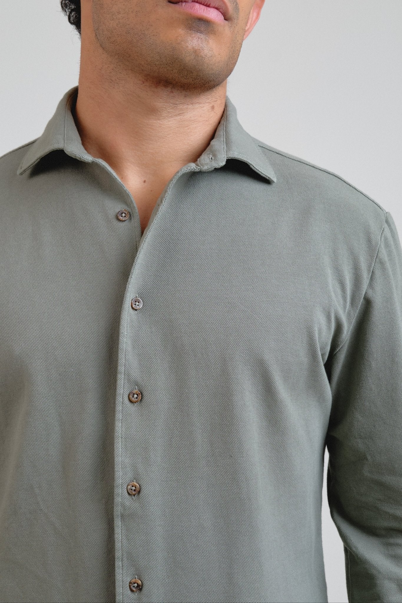 Camisa Piqué Bellandi Verde - Sohhan