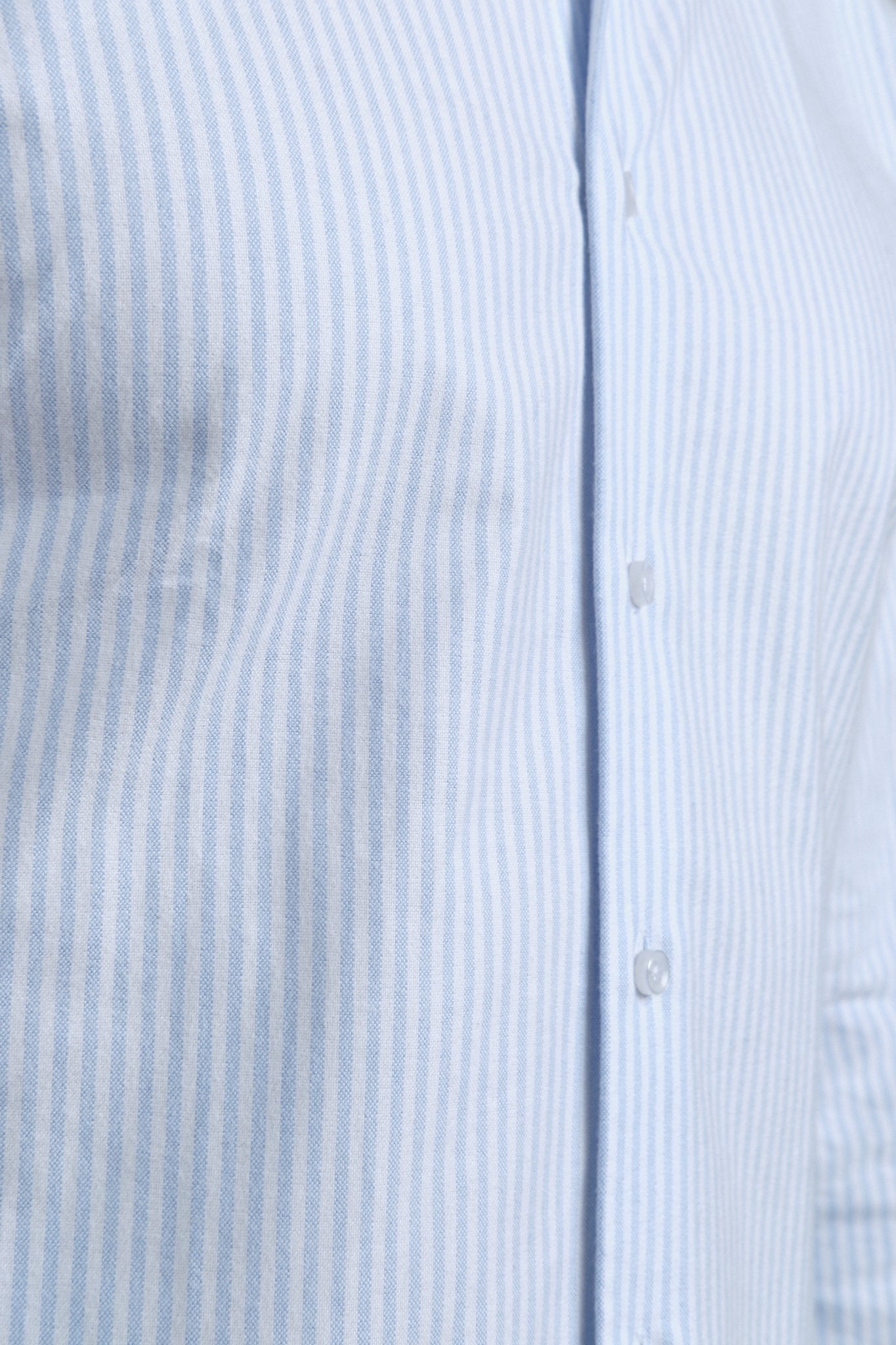 Camisa Soft Touch Rayas Celeste - Sohhan