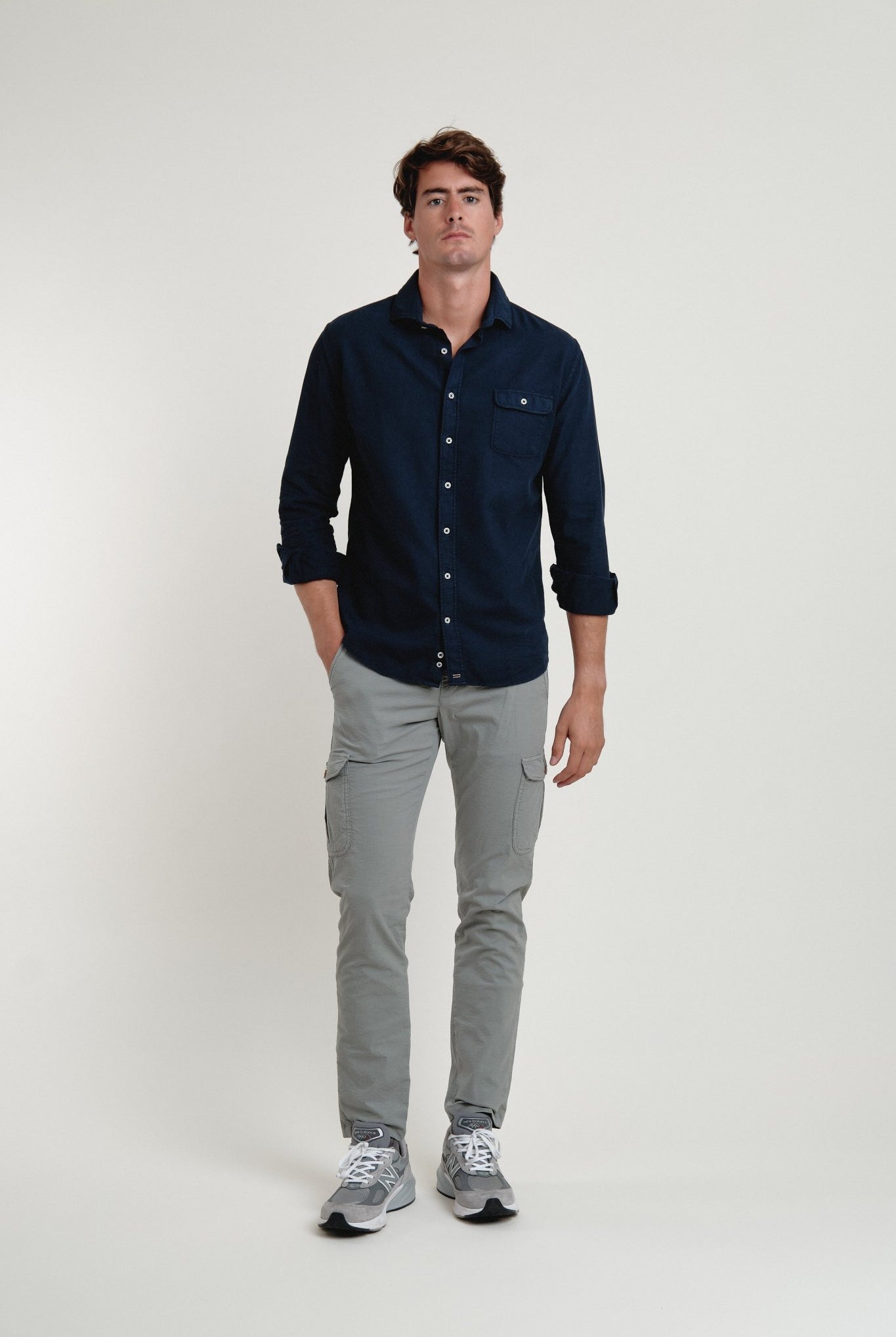 Camisa Theo Estructura Un Bolsillo Catania - Sohhan