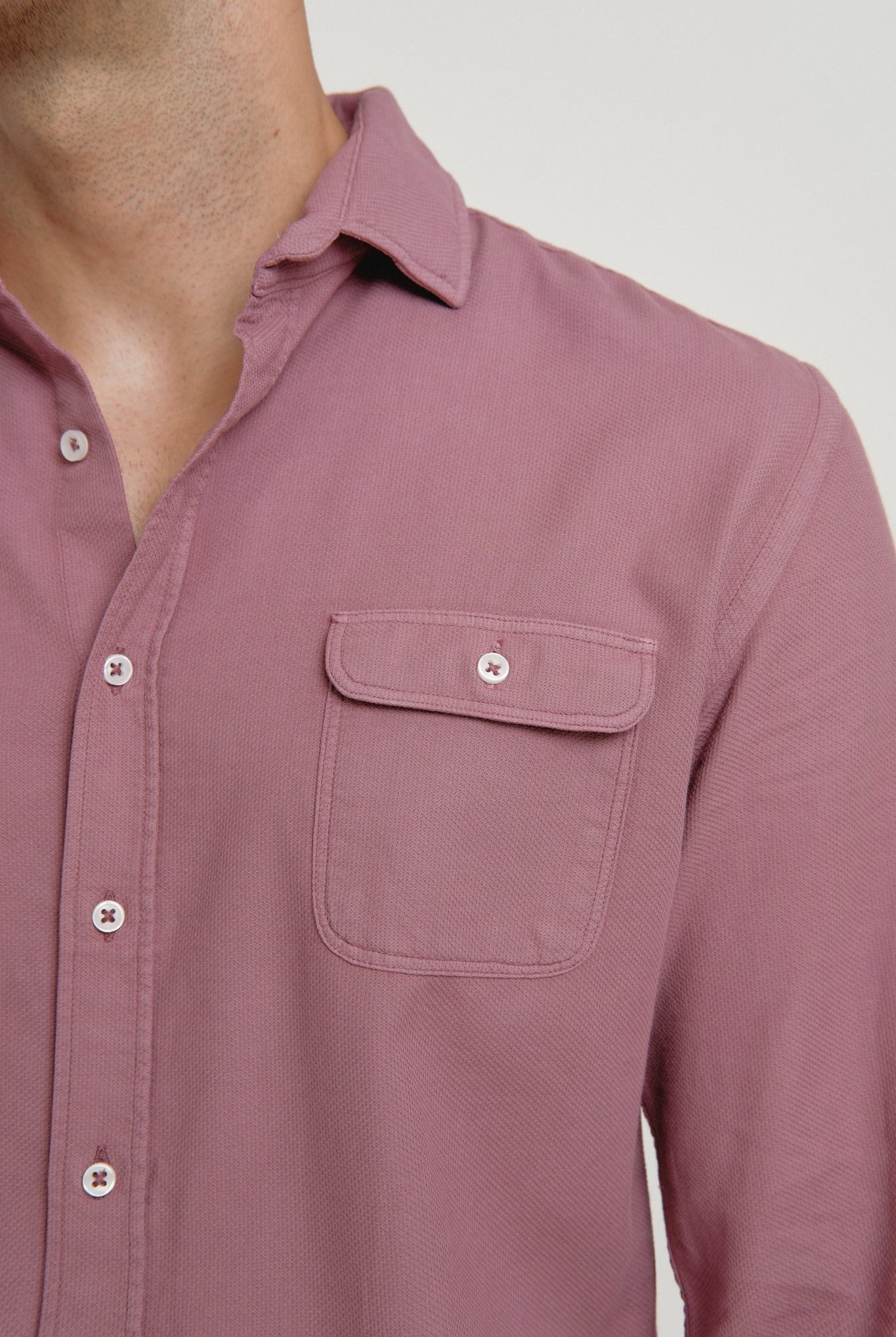 Camisa Theo Estructura Un Bolsillo Sintra - Sohhan