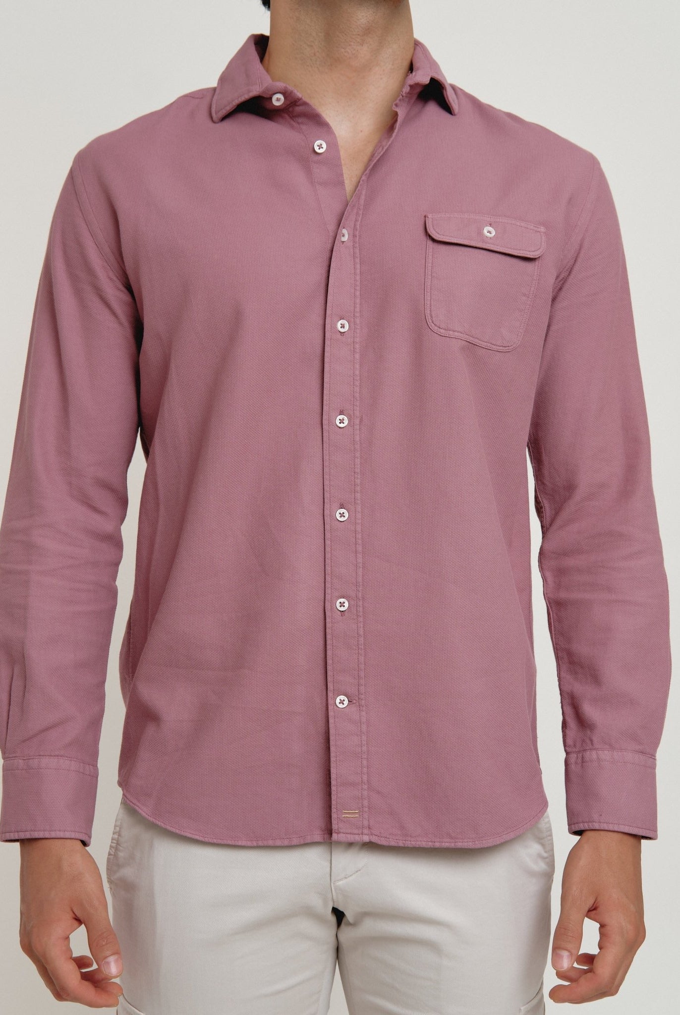 Camisa Theo Estructura Un Bolsillo Sintra - Sohhan