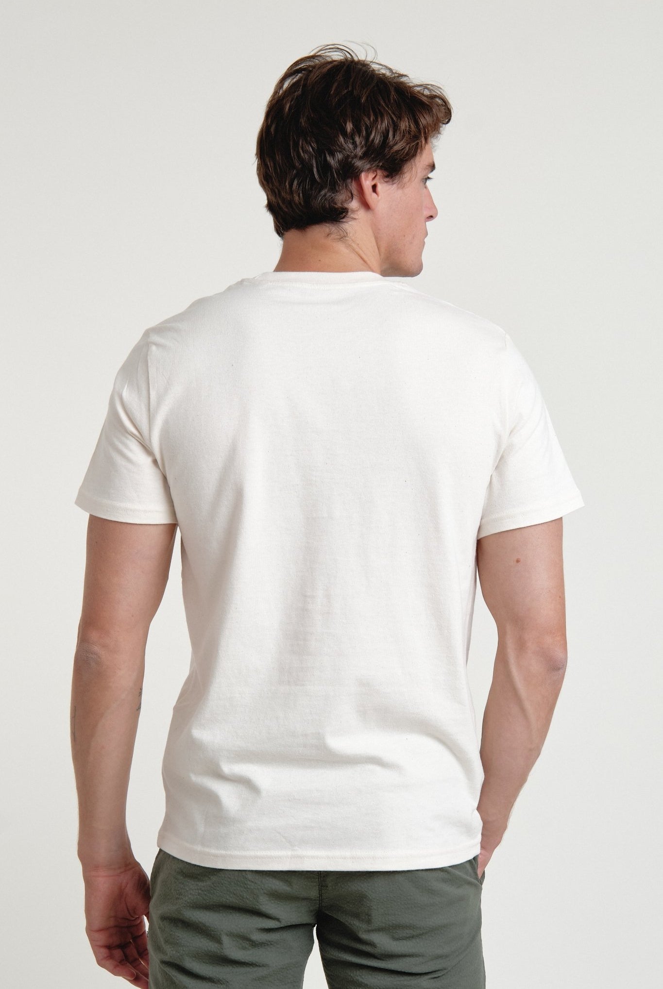 Camiseta Coltry Beige Basica - Sohhan
