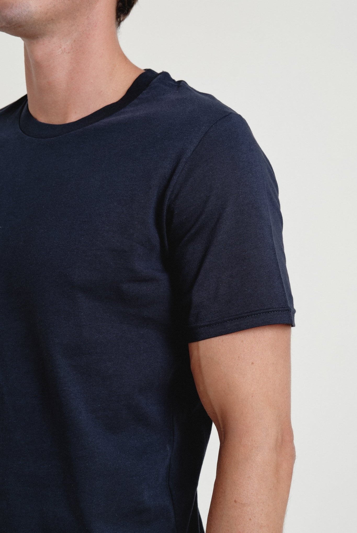 Camiseta Coltry Marino Básica - Sohhan