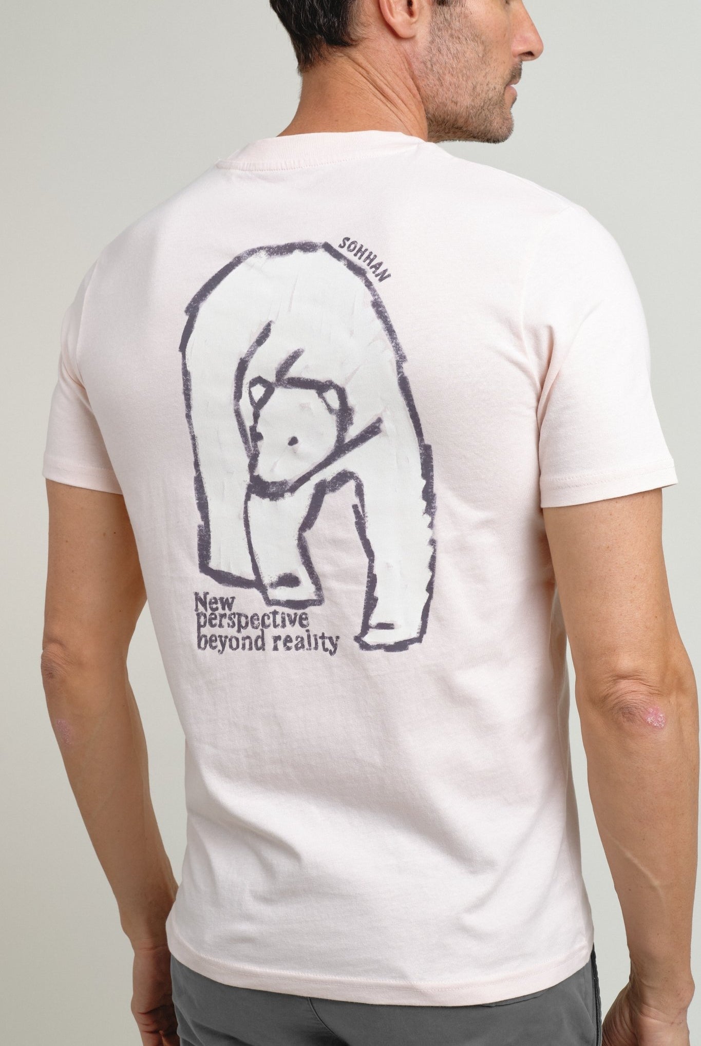 Camiseta New Perspective Rosa Claro - Sohhan