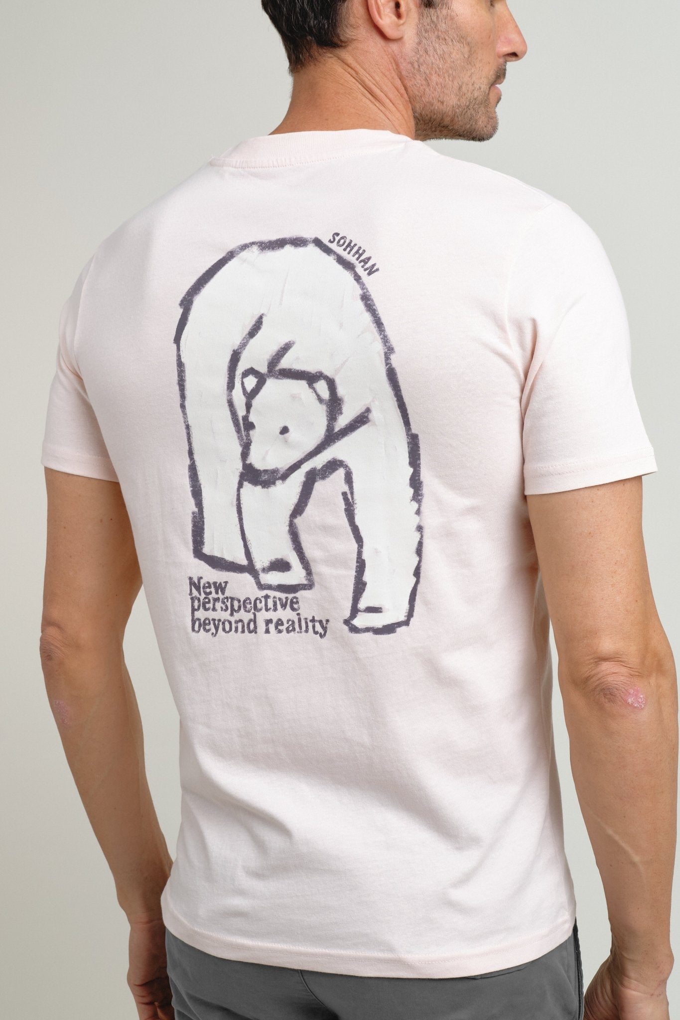 Camiseta New Perspective Rosa Claro - Sohhan