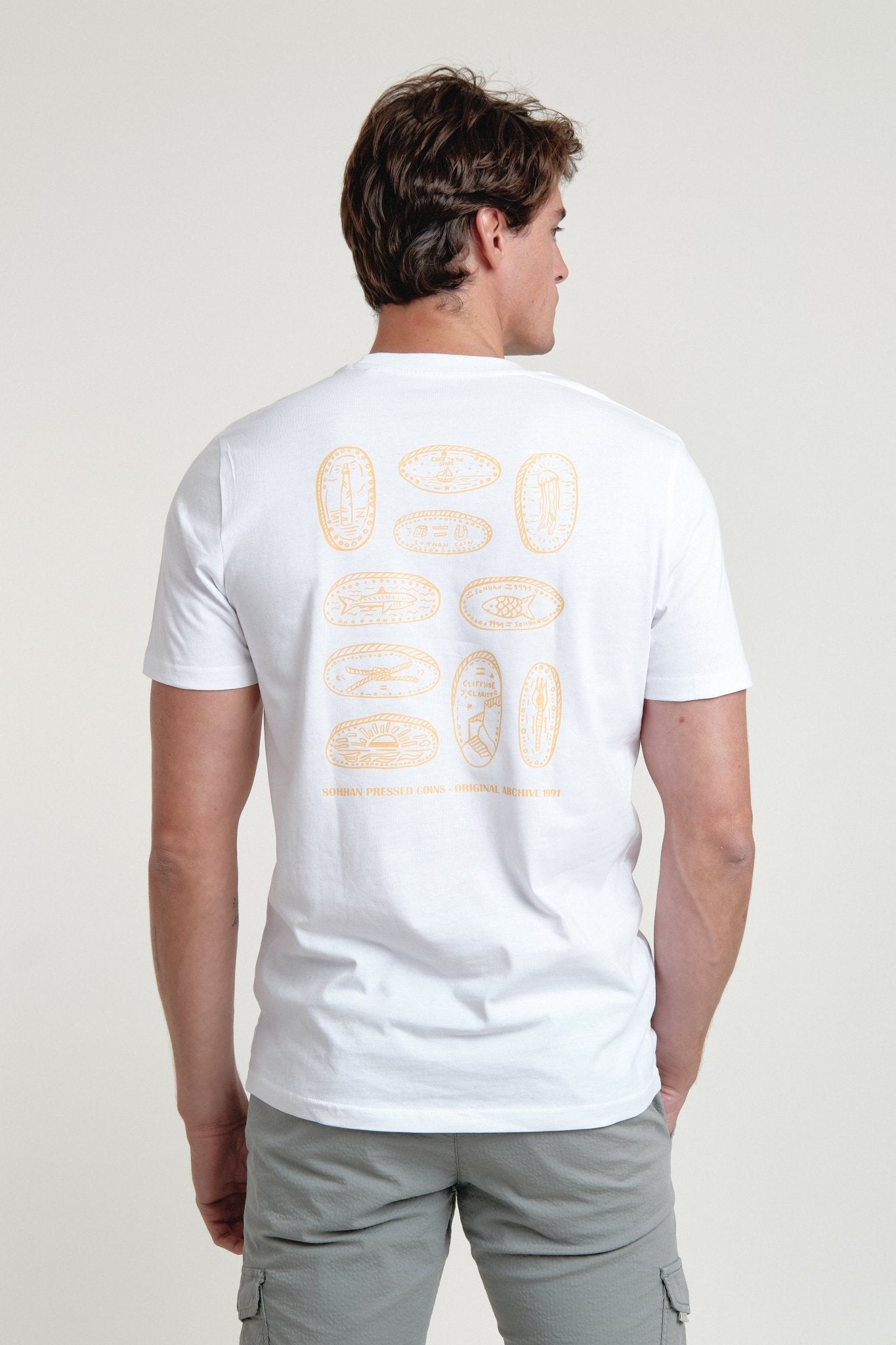 Camiseta Sohhan Coins Blanca - Sohhan
