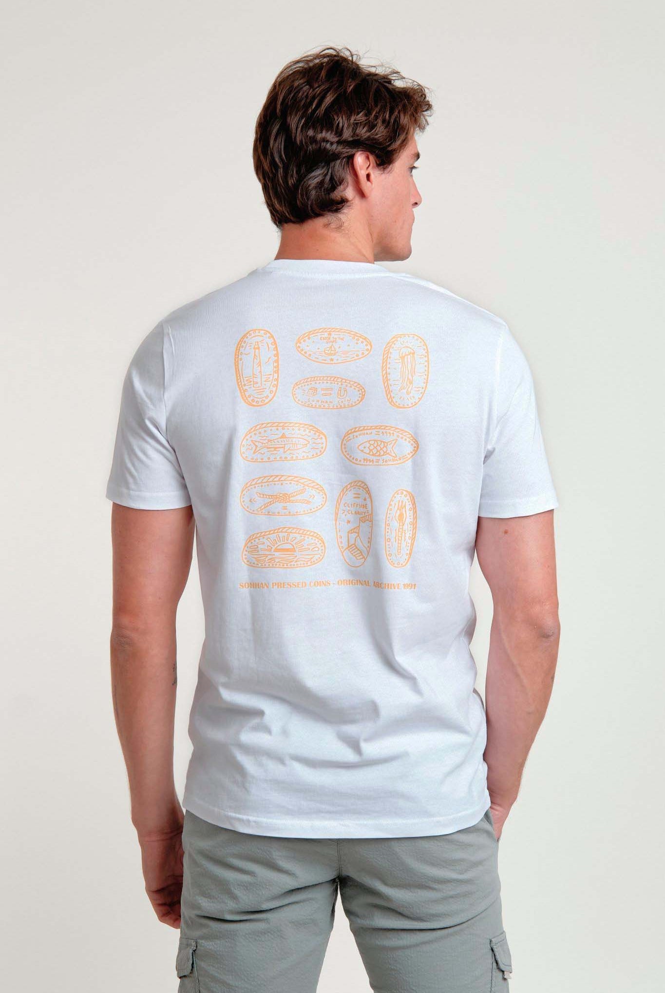 Camiseta Sohhan Coins Blanca - Sohhan