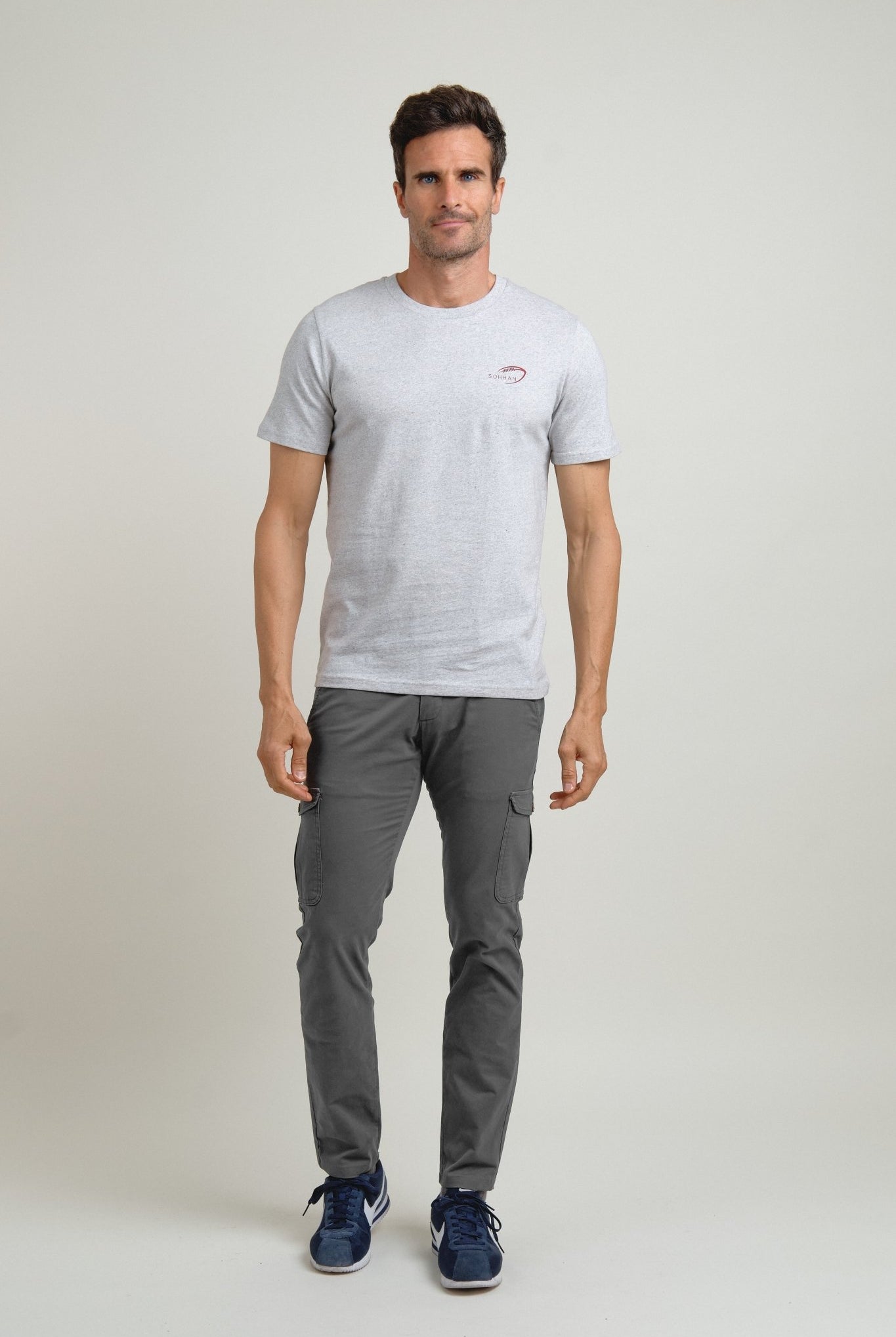 Camiseta Sohhan Rugby Gris - Sohhan