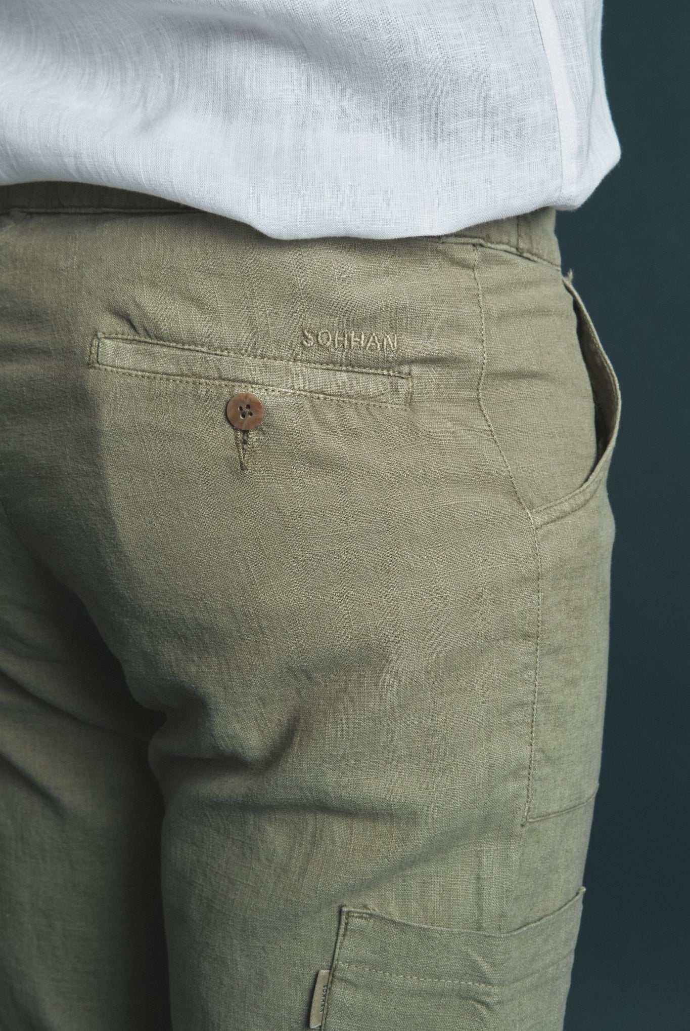 Cargo Linen Green Hustle Heritage - Sohhan
