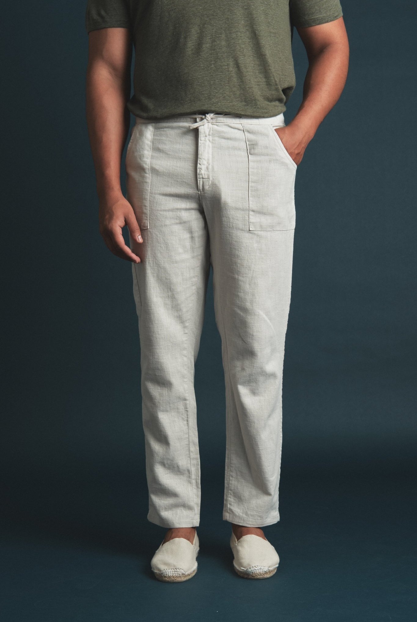 Cargo Linen Ivory Hustle Heritage - Sohhan