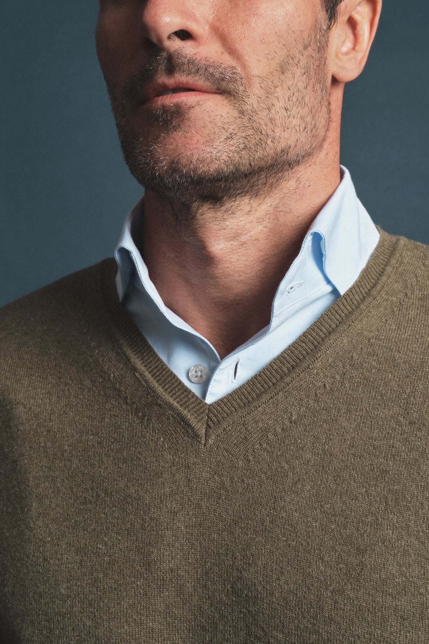 Cashmere Sweater Green Hustle Heritage - Sohhan