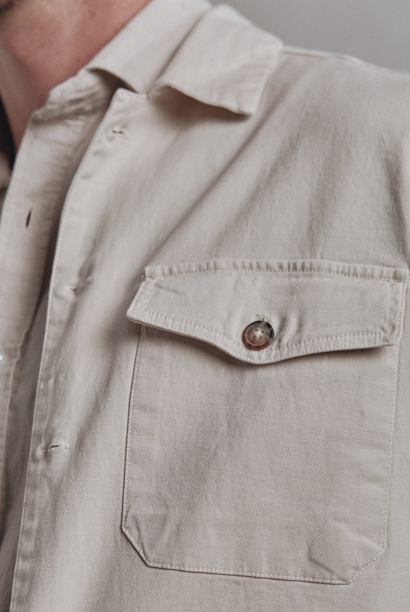 Chaqueta Lino Benissa Crudo - Sohhan