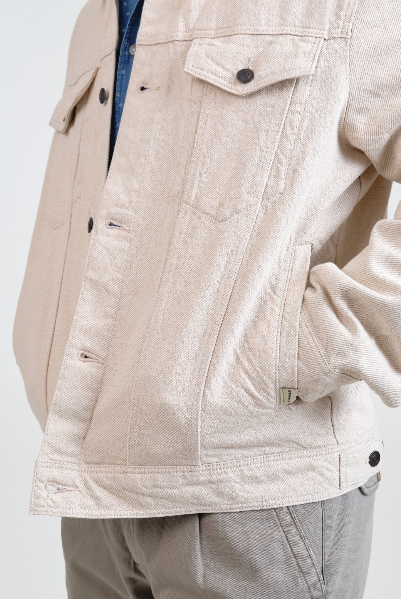 Chaqueta Trucker Crudo - Sohhan