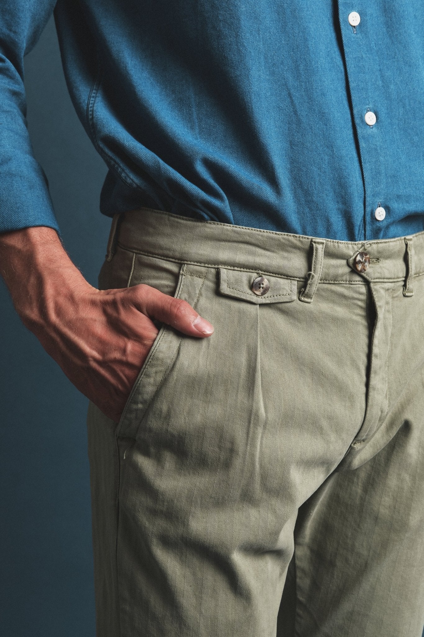 Chino Herring Green Hustle Heritage - Sohhan